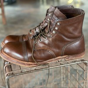 Red Wing Iron Ranger (8111) with custom sole